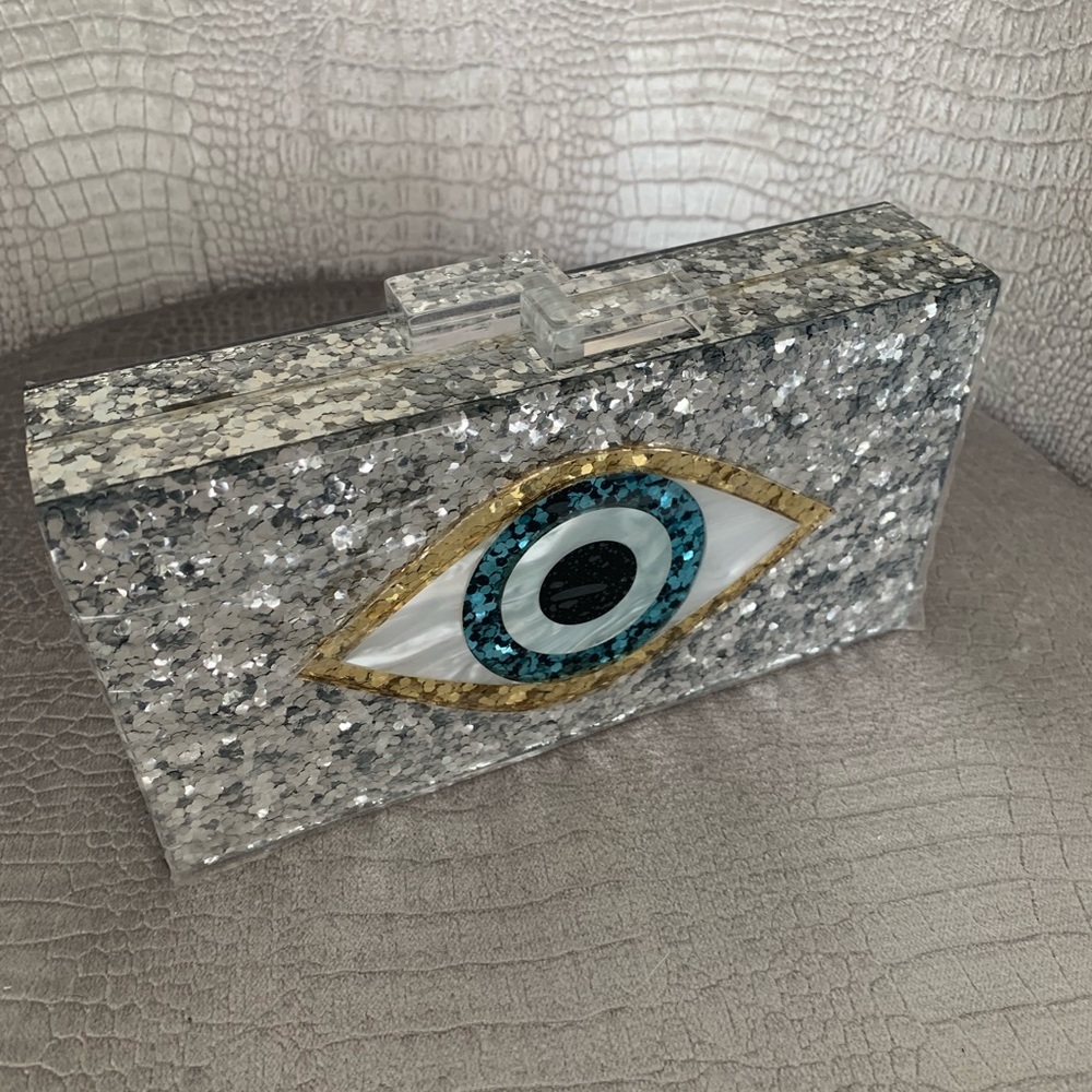 Evil eye purse